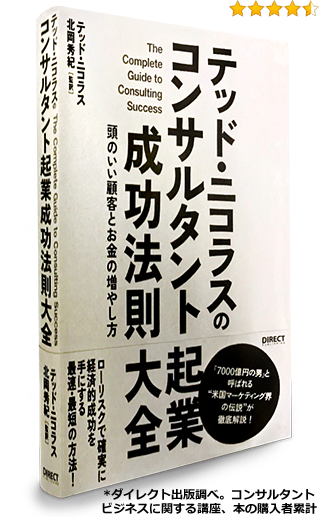 テッド・ニコラスのコンサルタント起業成功法則大全